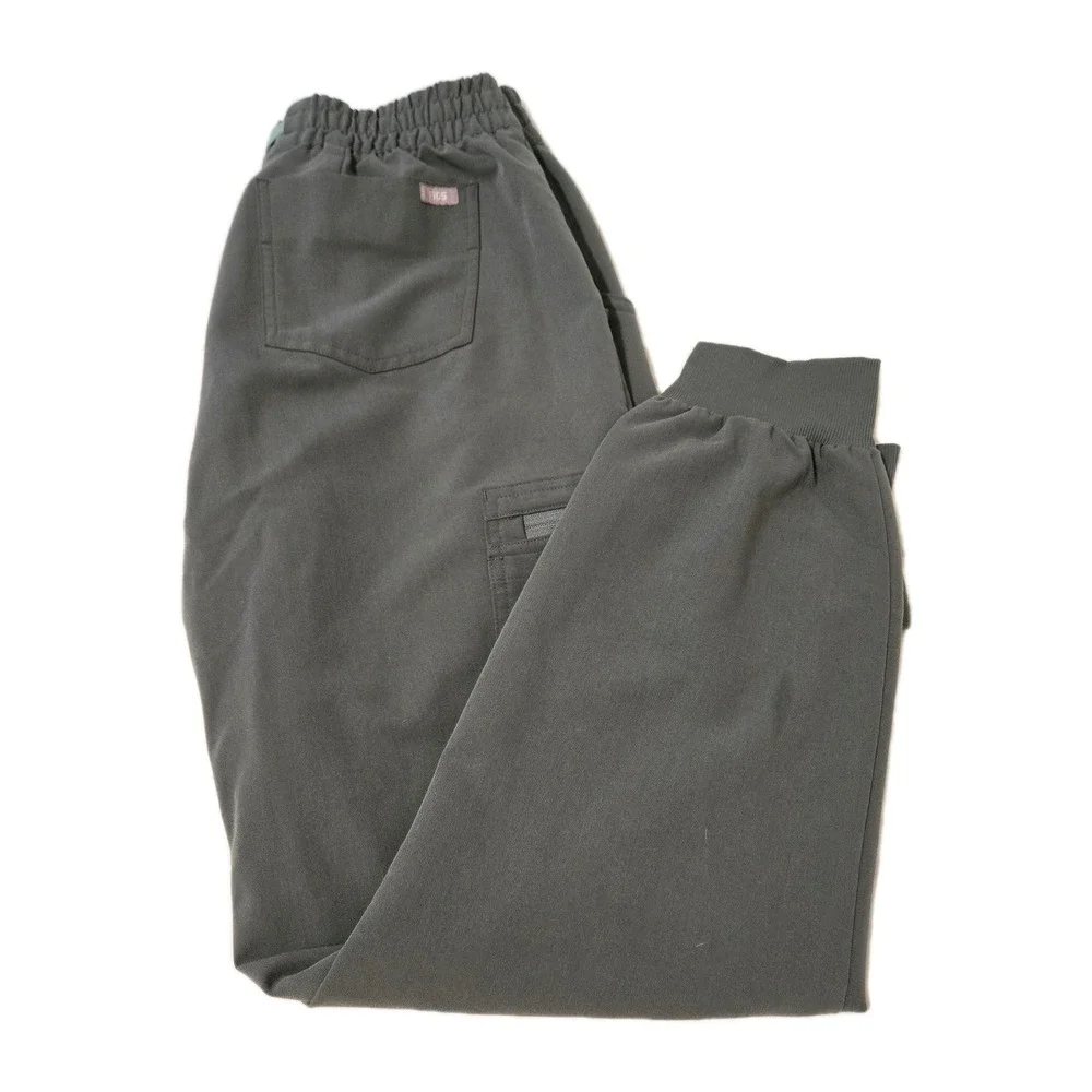 Figs Technical Collection Jogger Scrub Pants Dark Green Medium